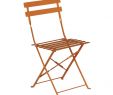 Chaise De Jardin Pliante Beau Chaise De Jardin En Acier Flore orange No Name