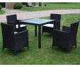 Chaise De Jardin Resine Tressee Charmant Détails Sur Ensemble Salon De Jardin En Résine Tressée Poly Rotin Table Chaises Set 5 7 9pcs