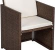 Chaise De Jardin Resine Tressee Génial Tectake Ensemble Salon De Jardin En Résine Tressée Poly Rotin Aluminium Table Set 6 1 4 Avec Deux Set De Housses Housse De Protection Diverses