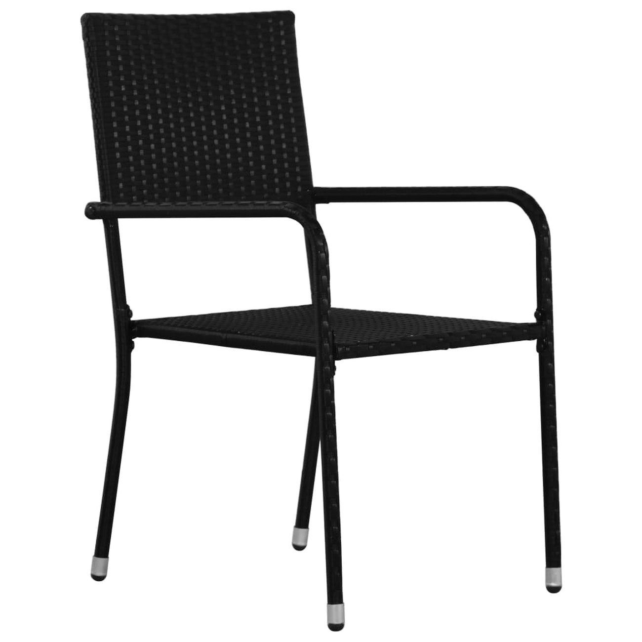 Chaise De Jardin Resine Tressee Génial Vidaxl Vidaxl Chaises De Salle   Manger D Extérieur 2 Pcs Résine Tressée Noir