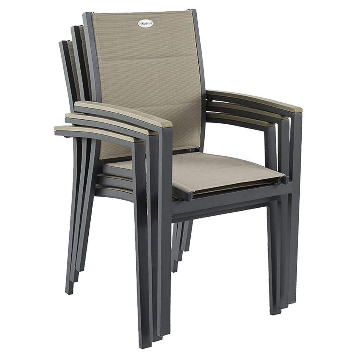 fauteuil azua taupe