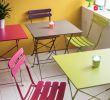 Chaise Jardin Fer Génial Table Pliante En Fer Chaise Bistrot Acier