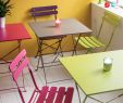 Chaise Jardin Fer Génial Table Pliante En Fer Chaise Bistrot Acier