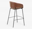 Chaise Mi Haute Best Of Tabouret De Bar Yvette Marron Hauteur 74 Cm