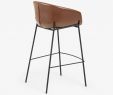 Chaise Mi Haute Best Of Tabouret De Bar Yvette Marron Hauteur 74 Cm