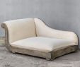 Chaise Mi Haute Frais F White Antique Style Dog Chaise Bed