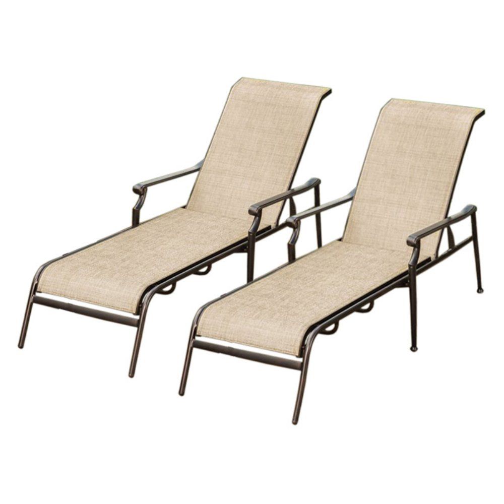 Chaise Pvc Nouveau Outdoor Oakland Living Bali Sling Aluminum Poolside