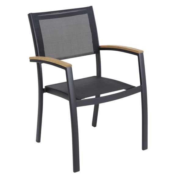 carrefour fauteuil de jardin louga noir pas cher achat vente chaise