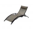 Chaise RÃ©sine TressÃ©e Nouveau Chaise Longue Bain De soleil Aluminium En R Sine Tress E