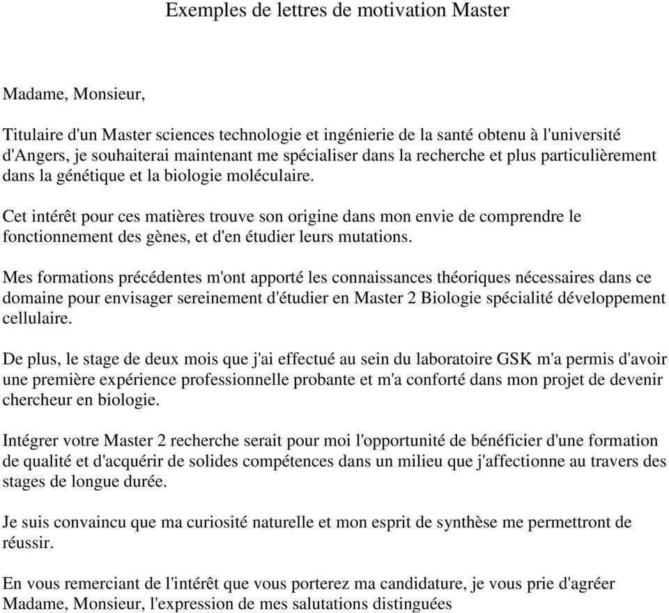 Exemple De Lettre De Motivation Parcoursup Exemple De Cv Sur Parcoursup Lettre De Motivation Pour Dut Gea Exemple De Lettre De Motivation Parcoursup 2