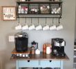 Desserte Salon Charmant Coffee Bar Ikea island Makeover