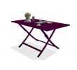 Ensemble Chaise Et Table De Jardin Génial Table De Jardin De Repas Marius Rectangulaire Aubergine 4 6