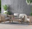 Ensemble Chaise Et Table De Jardin Luxe Salon De Jardin En Rottin Marron Et Gris Vittoria