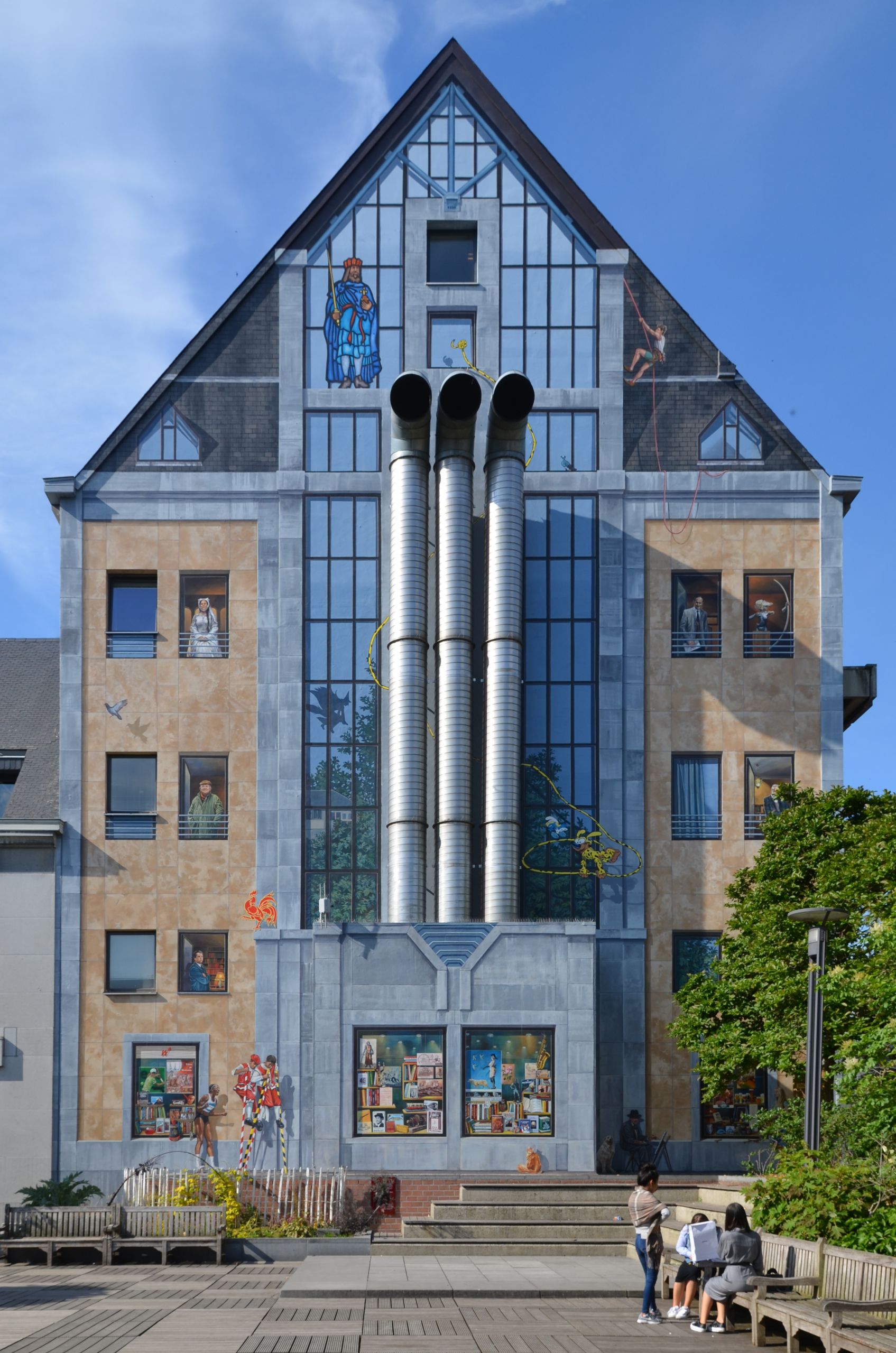 Namur La fresque des Wallons 2018 28 ensemble