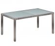 Ensemble Table Et Chaise De Jardin Aluminium Inspirant Mobilier   D Ner De Jardin 7pcs Et Coussins Résine Tressée