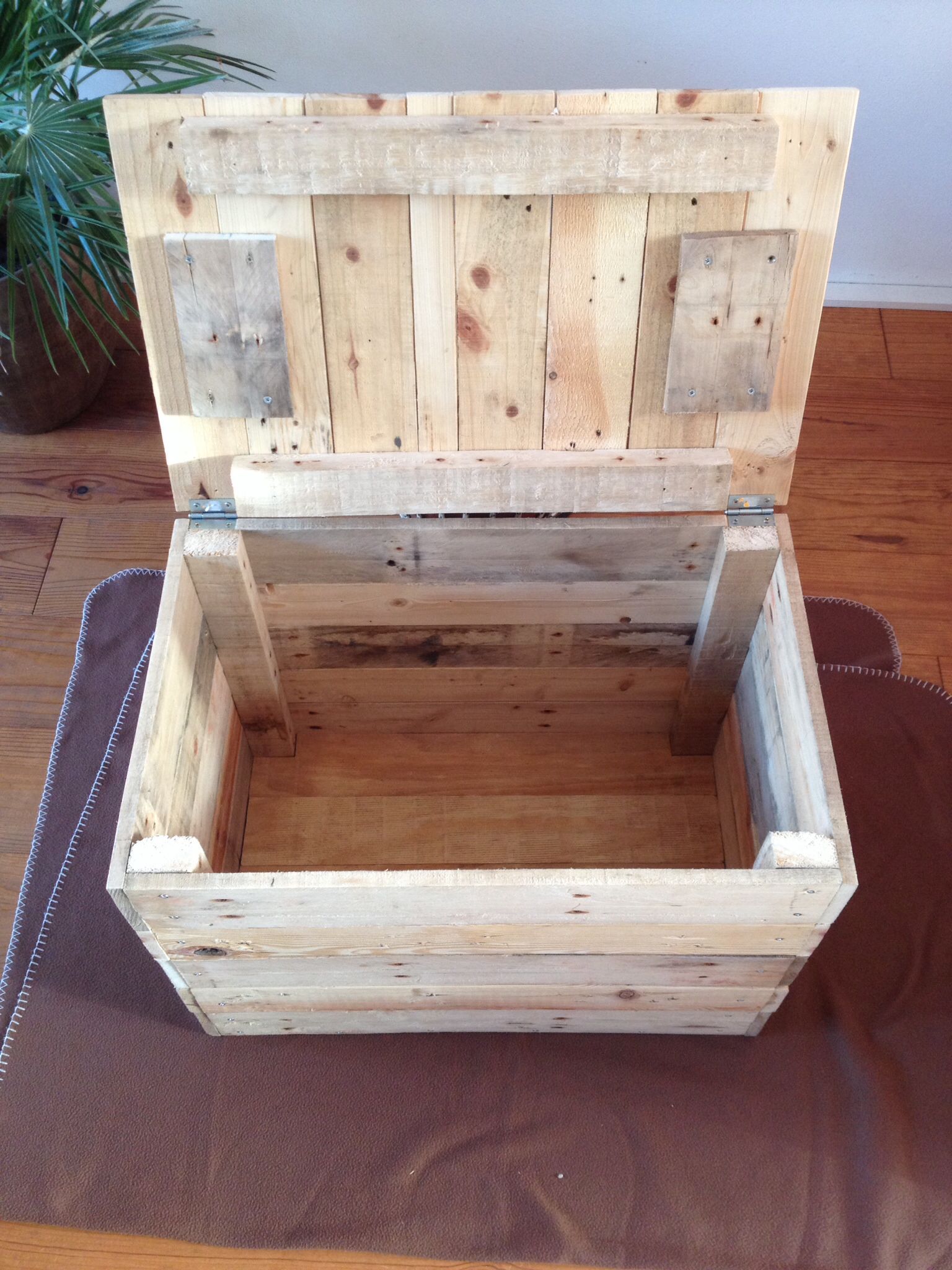Fabriquer Salon De Jardin Frais Chest Of Pallets Diy