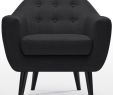 Fauteuil Bas Salon Génial Fauteuil Cosy Tissu Noir En 2019