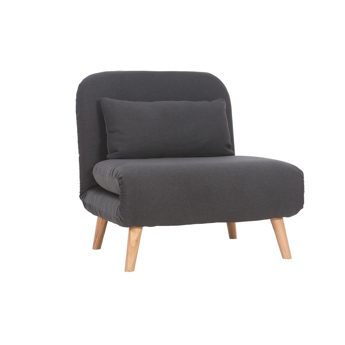 fauteuil scandinave convertible tissu gris fonce amiko principale 1200 1200 0 1200x1200