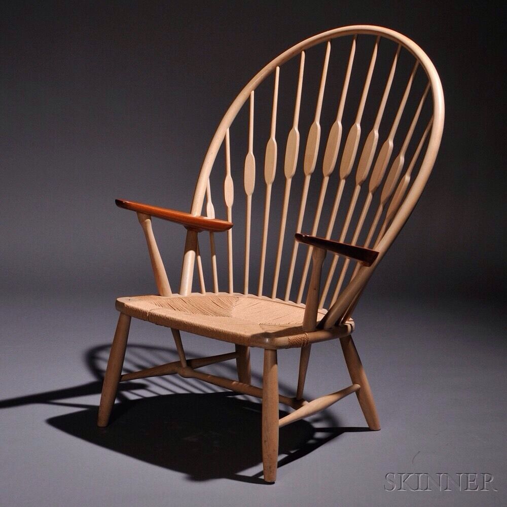 Fauteuil De Salon Pas Cher Charmant Détails Sur 1 Peacock Chaise Par Hans Wegner original De