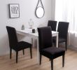 Fauteuil De Table A Manger Frais Acheter Molleton Polaire Tissu Cchair Couverture Slipcovers Stretch Amovible Salle  Manger Couvre Chaise Housse De Si¨ge De Banquet H´tel Couvre Home