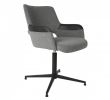 Fauteuil De Table A Manger Luxe Fauteuil De Bureau Design Gris Et Noir Pivotant Syl Zuiver