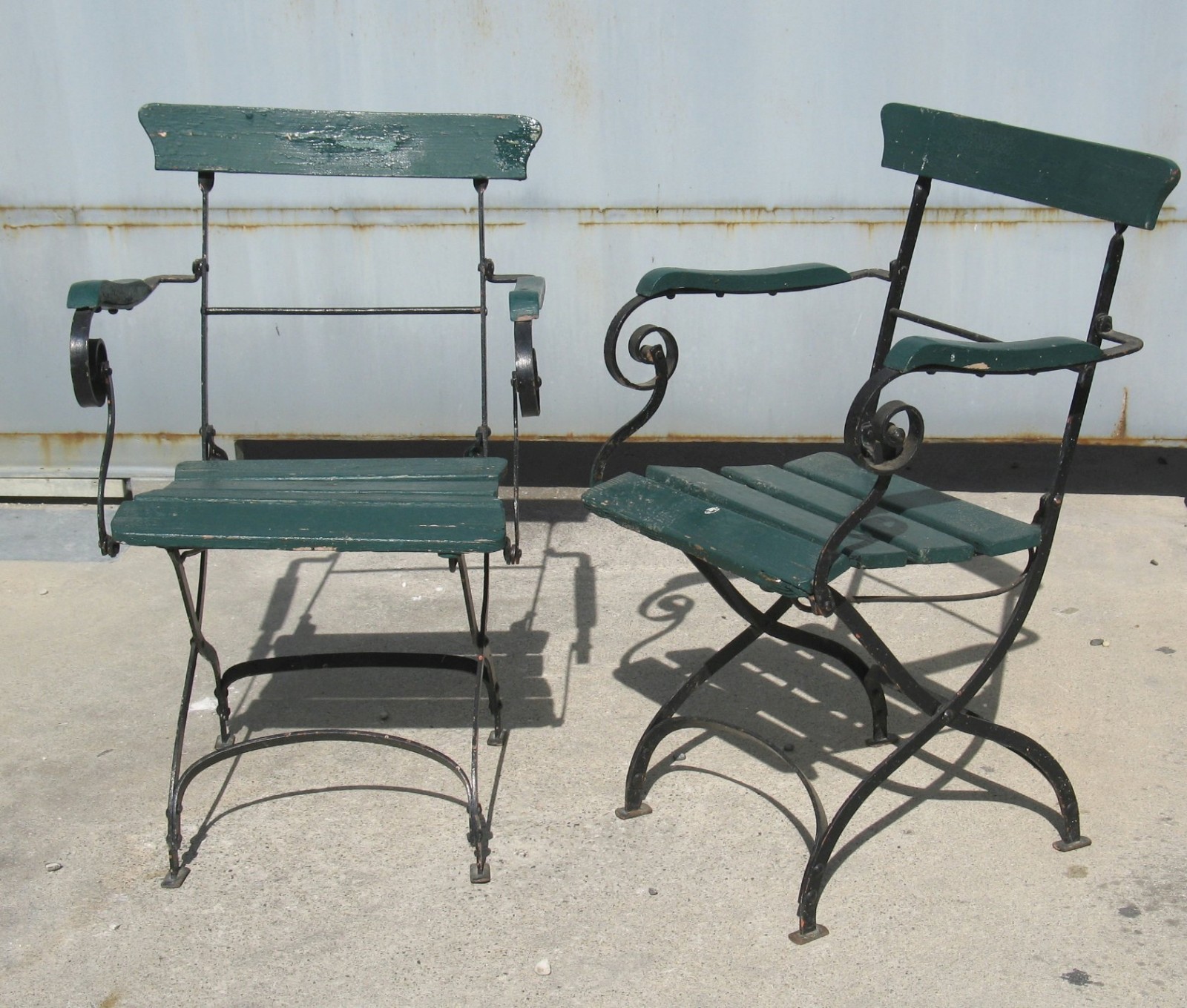 chaise pliante en teck img original deux fauteuils jardin pour enfant fer forge noir bois peint vert epoque eme siecle et aussi idées de design