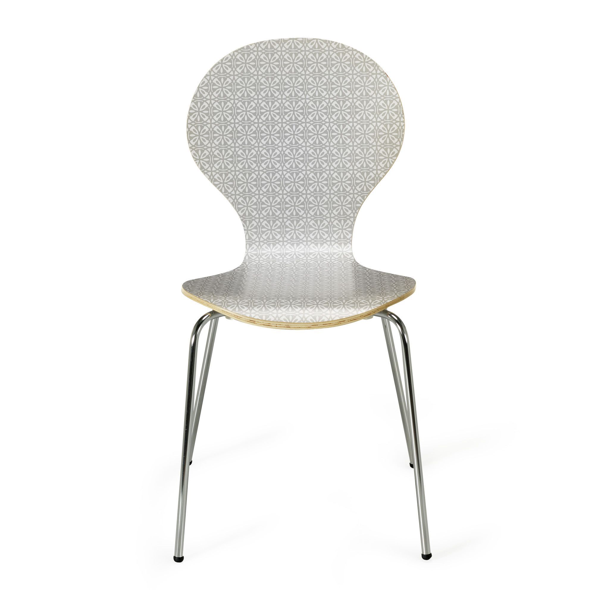 Fauteuil En Rotin Alinea Élégant Chaise Rétro   Motifs Gris Gris Marly Chaises Tables