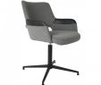 Fauteuil Promo Beau Fauteuil De Bureau Design Gris Et Noir Pivotant Syl Zuiver