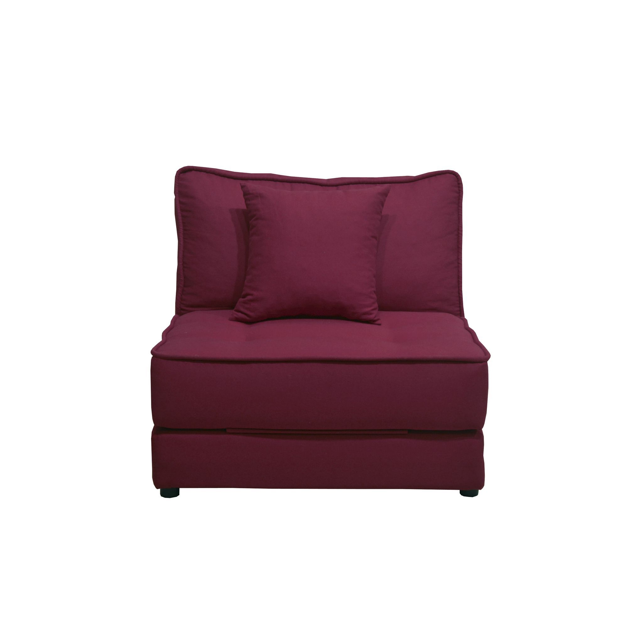 Fauteuil Salle De Bain Inspirant Chauffeuse Convertible 1 Place Aubergine Aubergine Natty