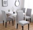 Fauteuil Table à Manger Luxe Acheter Molleton Polaire Tissu Cchair Couverture Slipcovers Stretch Amovible Salle  Manger Couvre Chaise Housse De Si¨ge De Banquet H´tel Couvre Home