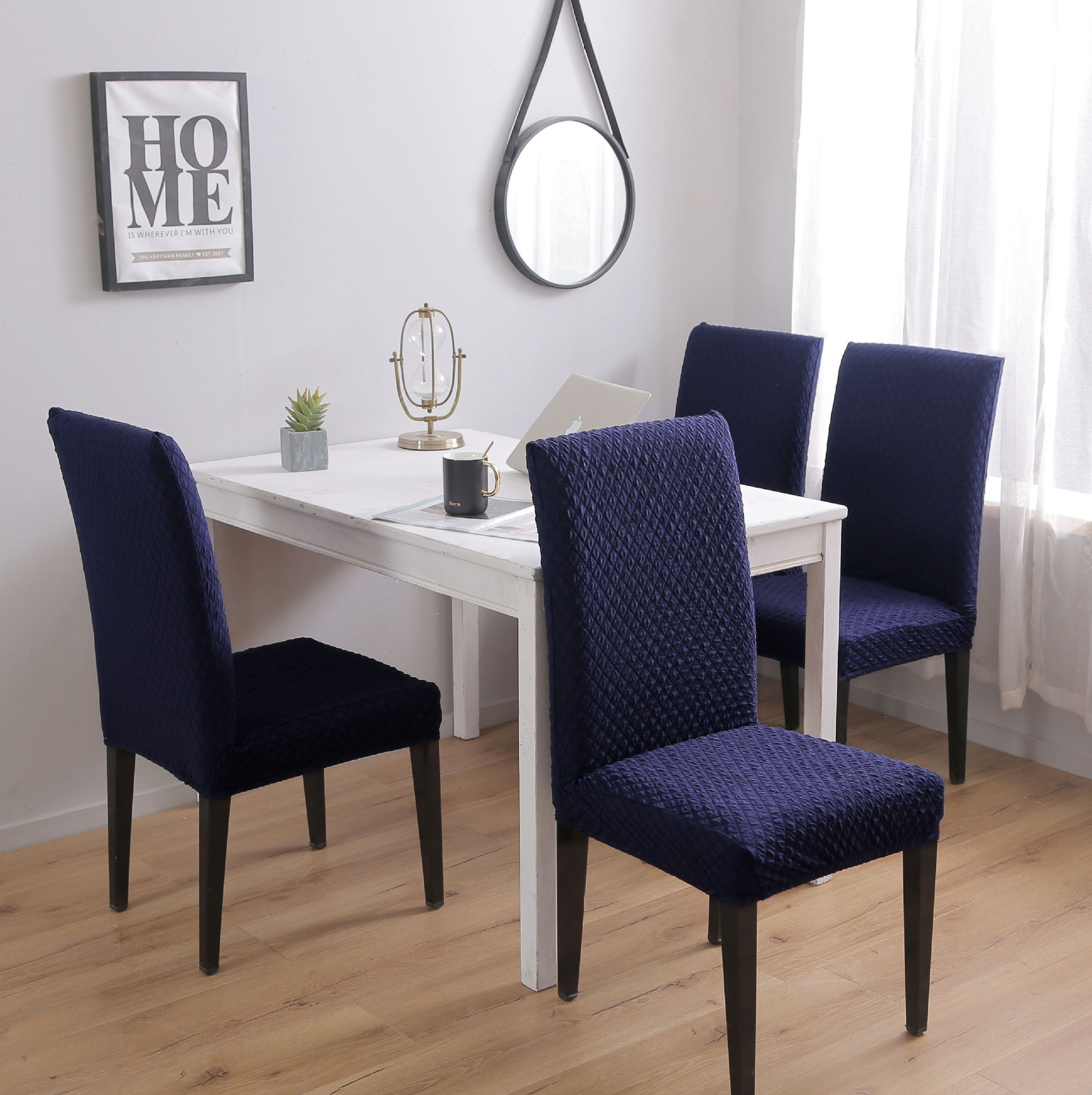 Fauteuil Table à Manger Nouveau Acheter Molleton Polaire Tissu Cchair Couverture Slipcovers Stretch Amovible Salle  Manger Couvre Chaise Housse De Si¨ge De Banquet H´tel Couvre Home