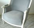 Fauteuil Veranda Unique Fauteuil Berg¨re De Style Louis Xvi Velours Gris   Vendre