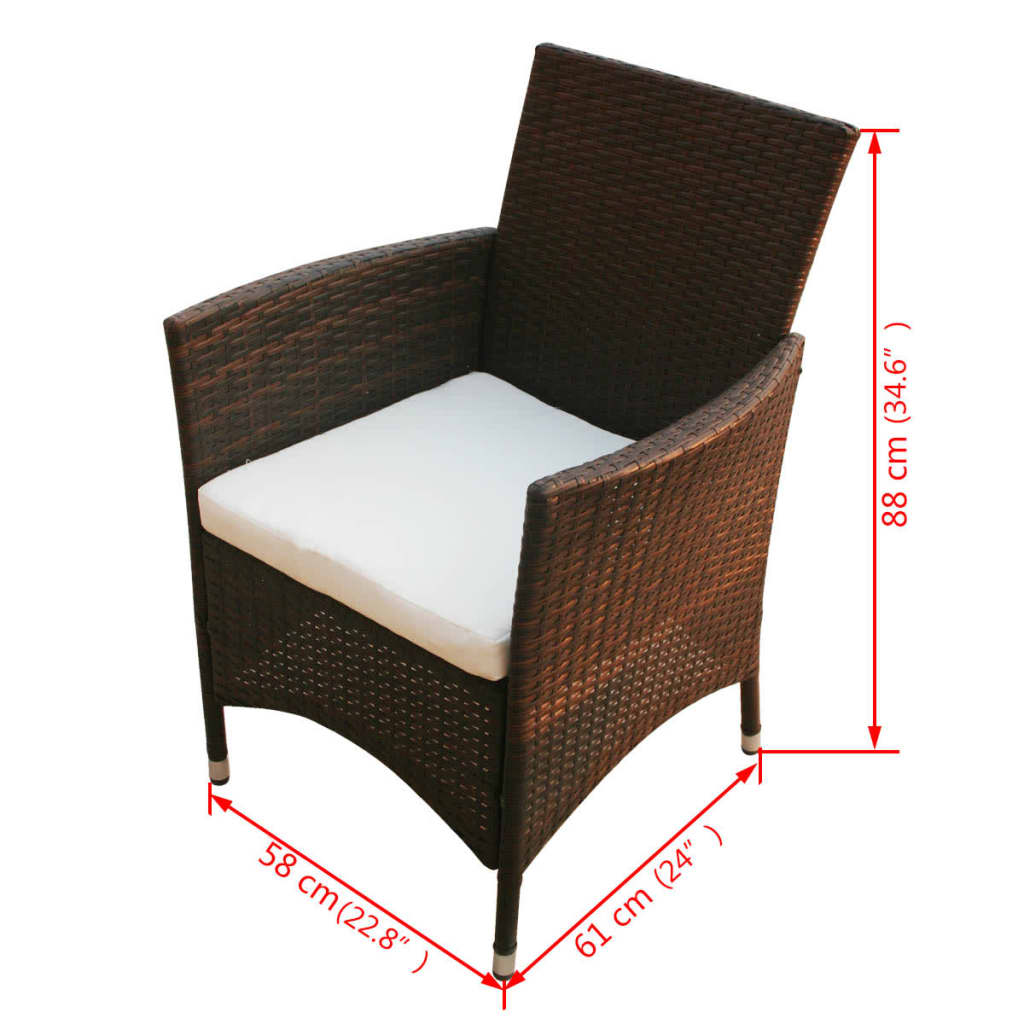 Housse De Protection Pour Salon De Jardin En Resine Tressee Beau Détails Sur Ensemble Salon De Jardin En Résine Tressée Poly Rotin Table Chaises Set 5 7 9pcs