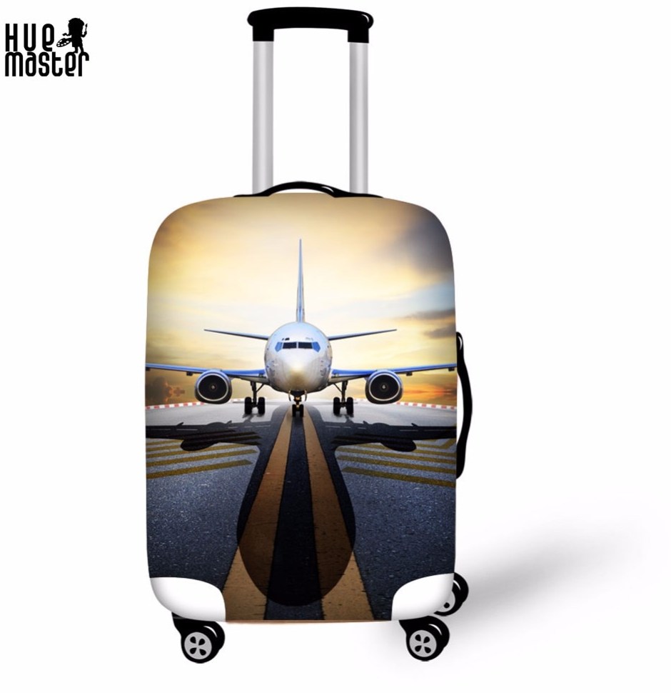 Avions valise de protection couvre 18 à 32 pouces élastique bagages poussière housse extensible Étanche cache