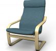 Housse Mobilier De Jardin Luxe Poäng Housse De Fauteuil Avec Coussin De Nuque Ci Joint