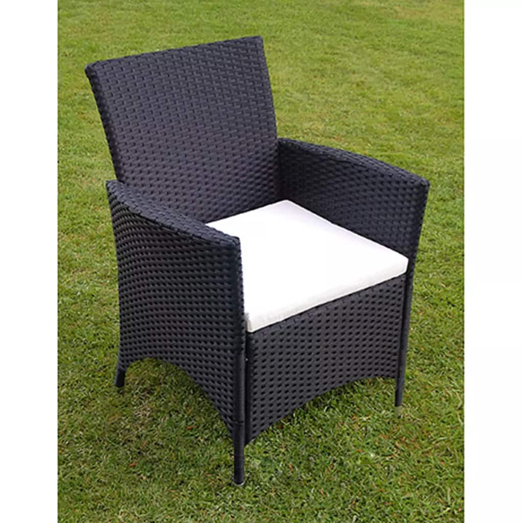 Housse Pour Salon De Jardin En Resine Tressee Charmant Détails Sur Ensemble Salon De Jardin En Résine Tressée Poly Rotin Table Chaises Set 5 7 9pcs