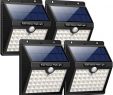 Jardin D Extérieur Luxe ã3 Modes Intelligentsãlampe solaire Extérieur Iposible 4 Pack 46 Led Lumi¨re solaire étanche éclairage solaire Avec Détecteur De Mouvement Lampe De