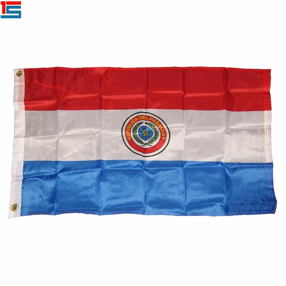 Jardin Promo Nouveau Us $3 99 2018 New Arrival the Paraguay New Guinea Flag Polyester Flag 5 3 Ft 150 90 Cm High Quality Banner In Flags Banners & Accessories From Home