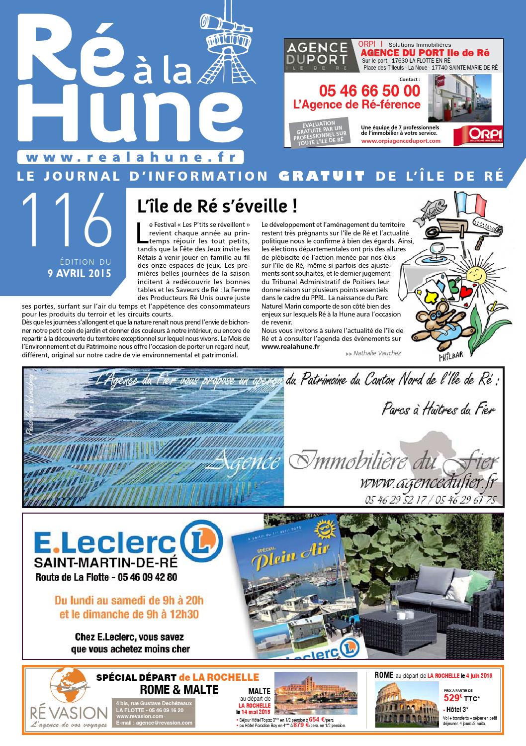 Leclerc Le Plus Proche Beau Ré   La Hune N° 116 by Rhea Marketing issuu