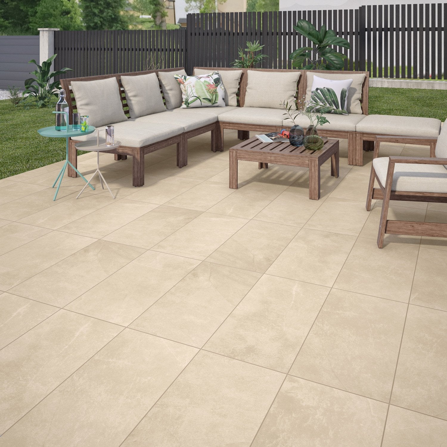 Leroy Merlin Balcon Best Of Carrelage sol Extérieur Intenso Effet Pierre Beige Sicile L