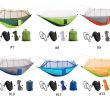 Lit Exterieur Unique Acheter Nouveau Arriver Portable Summer Field Camping Hamac Chaise Avec Moustiquaire Nylon Jardin Suspendre Swing Extérieur Confortable Lit De Loisirs