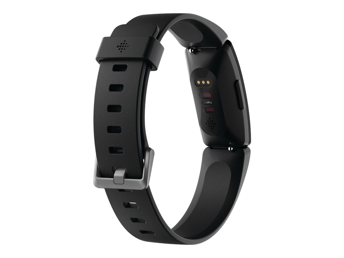 Livraison Course Leclerc Inspirant Bracelet Connecté Fitbit Inspire Hr Noir