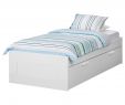 Matelas Cdiscount Nouveau Brimnes Cadre Lit Avec Rangement Blanc Ikea