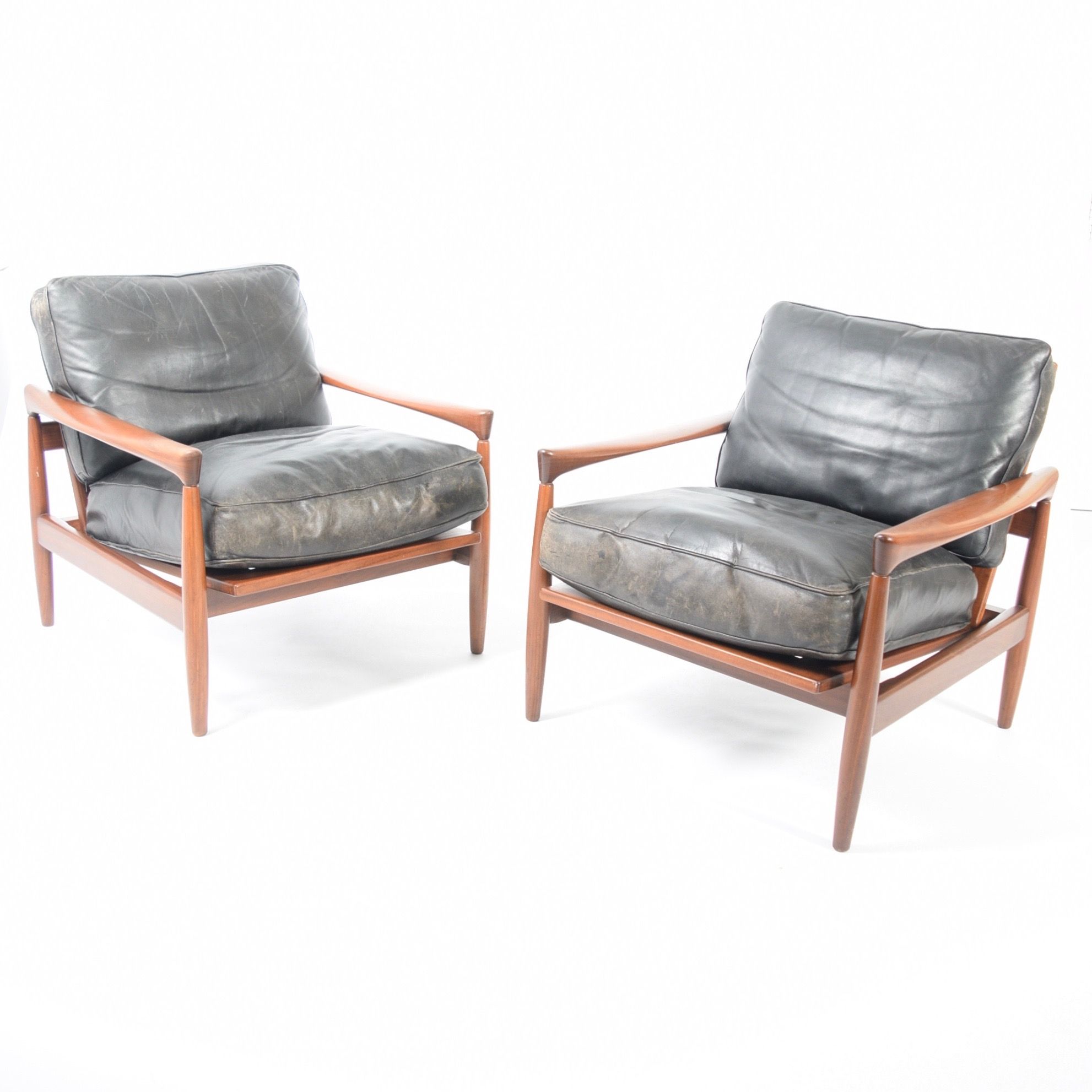 Meridienne De Jardin Unique Pair Of Kolding Lounge Chairs by Erik W¸rts for Ikea 1960s