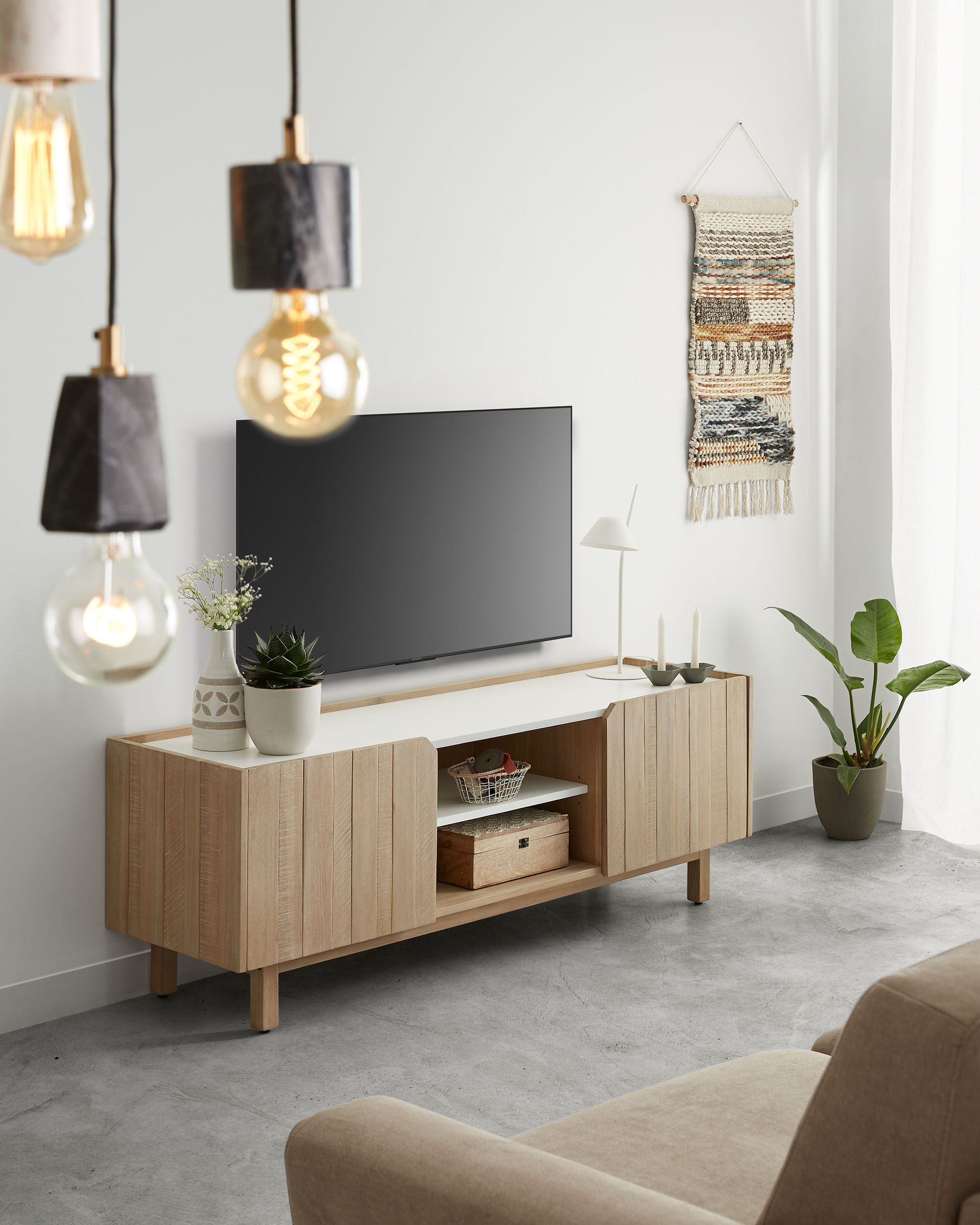 Meuble Bois Exterieur Unique Meuble Tv Sansa 160 Cm