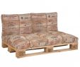 Meubles De Jardin En Palettes Frais Set Coussins Pour Palette Europe Summer Vibes 1x