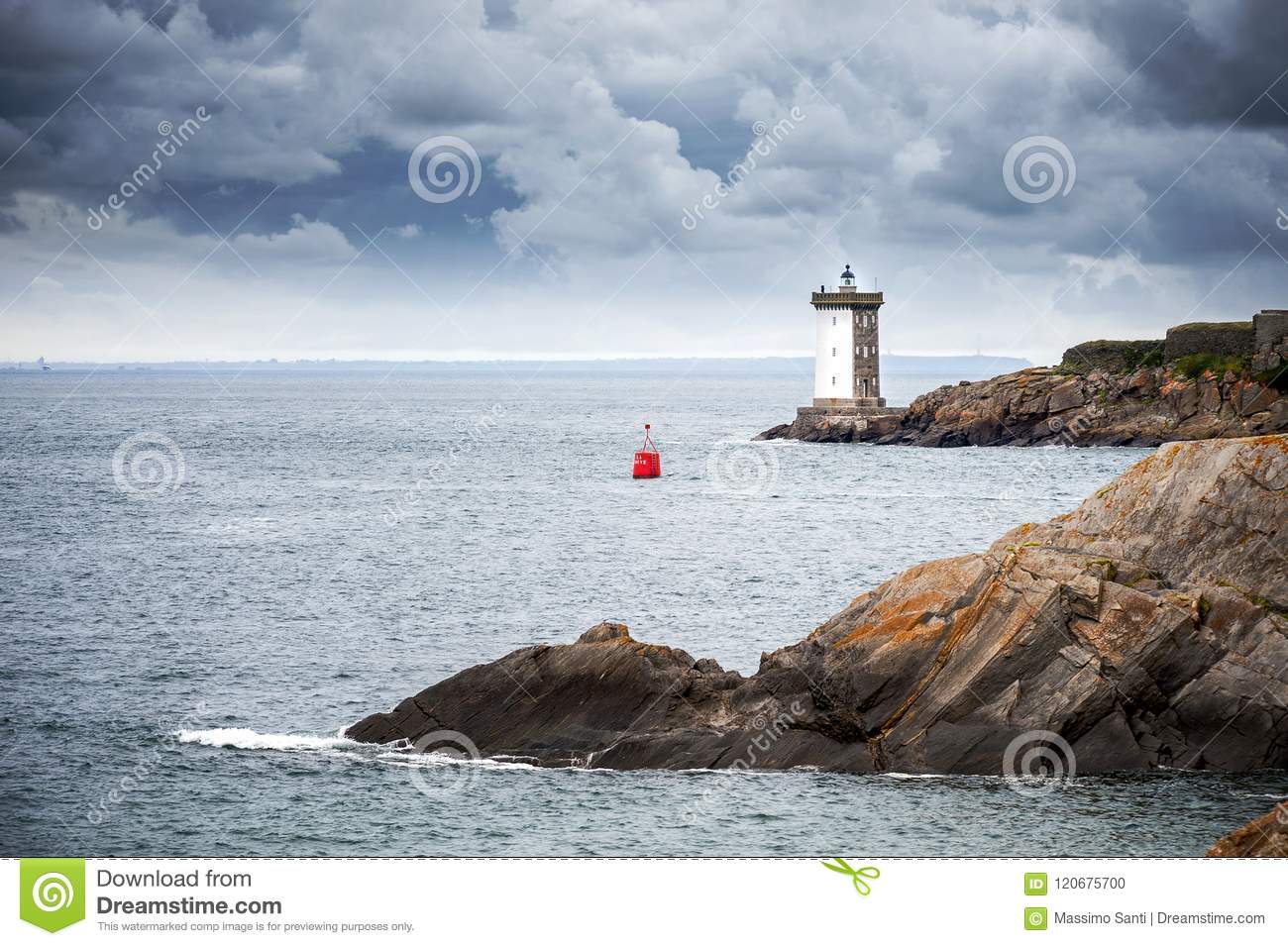 phare de kermorvan kermorvan lighthouse pointe de kermorvan le conquet britanny france kermorvan lighthouse located