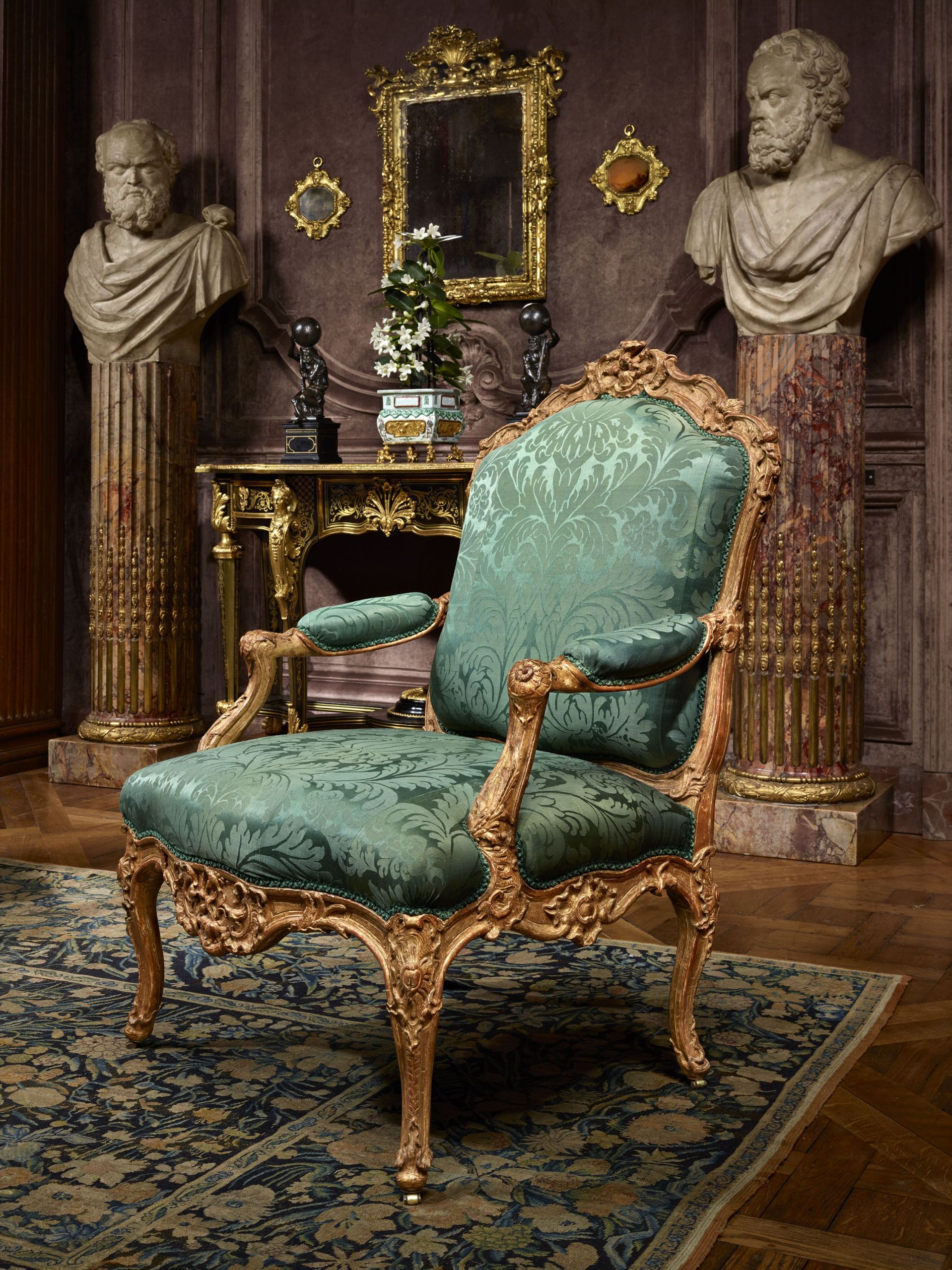 Mobilier De France Fauteuil Beau Paire De Fauteuils   La Reine De Louis I Cresson