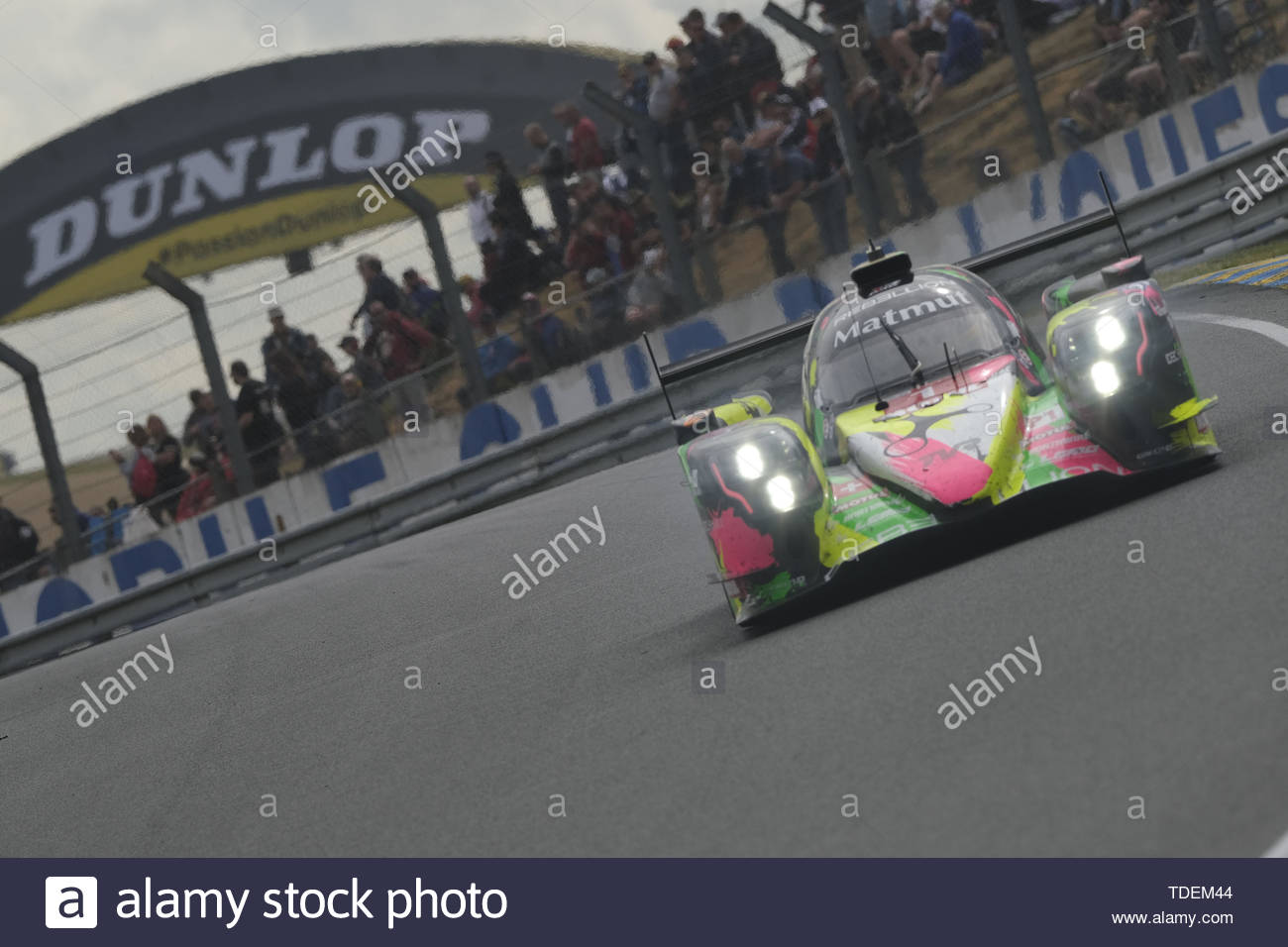 le mans sarthe france 15th june 2019 rebellion racing r13 gibson rider andr lotterer ger in action during the 87th edition of the 24 hours of le mans the last round of the fia world endurance championship at the sarthe circuit at le mans france credit pierre steveninzuma wirealamy live news TDEM44
