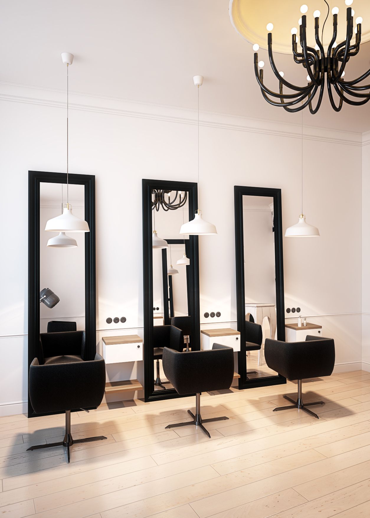 Mobilier De France Rennes Luxe Hairdresser Interior Design In bytom Poland Archi Group
